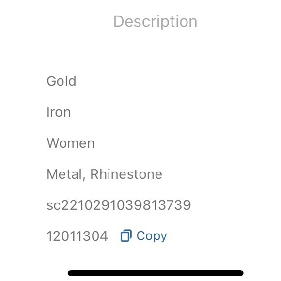 Rhinestone Cross Charm Keychain Golden Keyfob Spiritual Gift - Picture 6 of 7